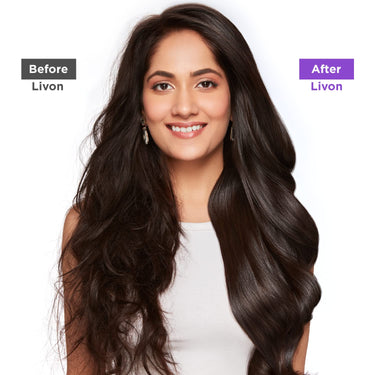 Livon Serum for Women & Men |For Dry & Rough Hair for 24 Hour Frizz-free Smoothness |With Argan Oil & Vitamin E |50 ml